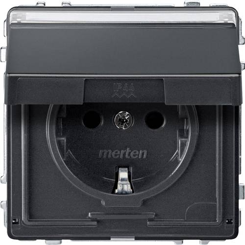 Merten Steckdose Aquadesign Anthrazit MEG2312-7214 von Merten