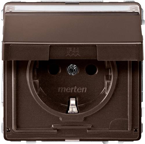 Merten Steckdose Aquadesign Dunkelbrasil MEG2312-7215 von Merten