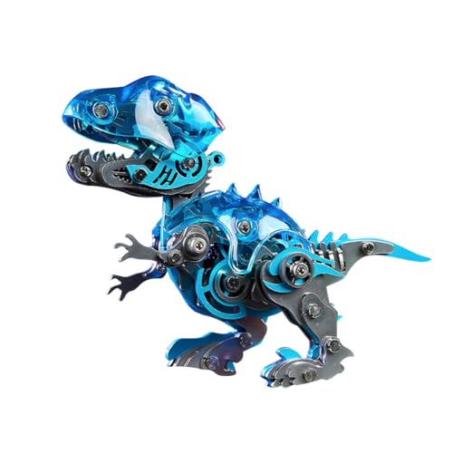 MetaHrystynx 3D Stereo Metall Mechanisches Puzzle für Erwachsene, Metall Dinosaurier Modell Bausatz, DIY Kreativ Bausätze, Perfekte Haus Ornament, 139 Teile von MetaHrystynx