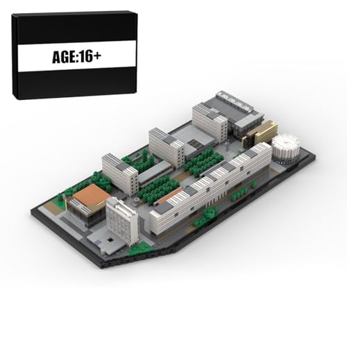 MetaHrystynx Deutsches Prager Straße Modellbau-Bausteine, MOC Weltberühmte Landmarken Straßenszene, MOC Simulation Architektur, Geschenk und Heimdekoration, 2004 Teile von MetaHrystynx