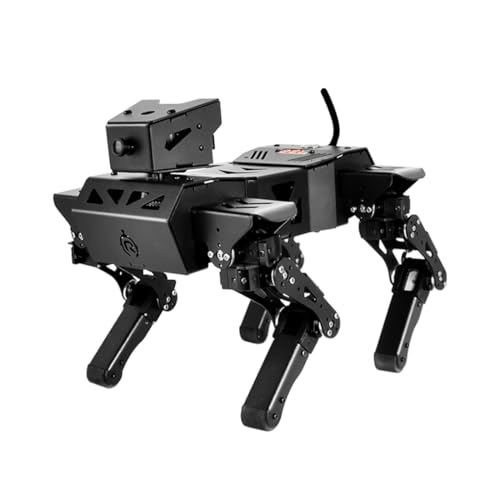 MetaHrystynx STEM-Lernspielzeug Programmierung Hund Roboter, Roboter-Hunde-Set, Smartphone-Steuerung, HD-Kamera and Steuerung des Neigungswinkels, Lernspielzeug, Standard-Version von MetaHrystynx