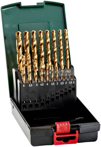 Metabo 627670000 Metall-Spiralbohrer-Set 19teilig 1St. von Metabo