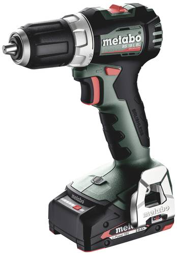 Metabo BS 18L BL 613155500 Akku-Bohrschrauber 18V 2Ah Li-Ion inkl. 2. Akku, bürstenlos, inkl. Koffe von Metabo