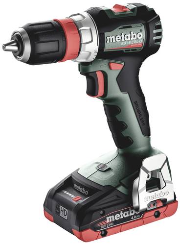 Metabo BS 18L BL Q 613156800 Akku-Bohrschrauber 18V 4Ah Li-Ion inkl. 2. Akku, bürstenlos, inkl. Kof von Metabo