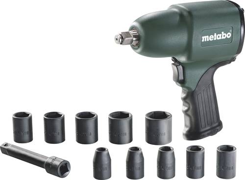 Metabo DSSW 360 Set 604118500 Druckluft-Schlagschrauber Werkzeugaufnahme: 1/2  (12.5 mm) Außenvie von Metabo