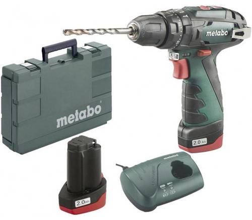 Metabo PowerMaxx SB Basic 2-Gang-Akku-Schlagbohrschrauber inkl. 2. Akku, inkl. Koffer von Metabo