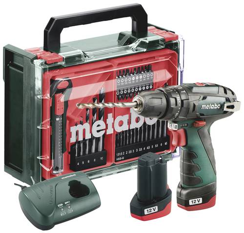 Metabo PowerMaxx SB Basic Set 600385710 Akku-Schlagschrauber 34 Nm 18V Anzahl mitgelieferte Akkus 2 von Metabo