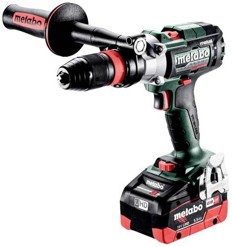 Metabo SB 18 LTX-3 BL Q I Metal -Akku-Schlagbohrschrauber bürstenlos, inkl. 2. Akku, inkl. Koffer, von Metabo