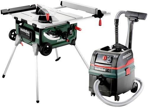 Metabo TS 254 + ASR 25L SC Set Tischkreissäge 254mm 240V von Metabo