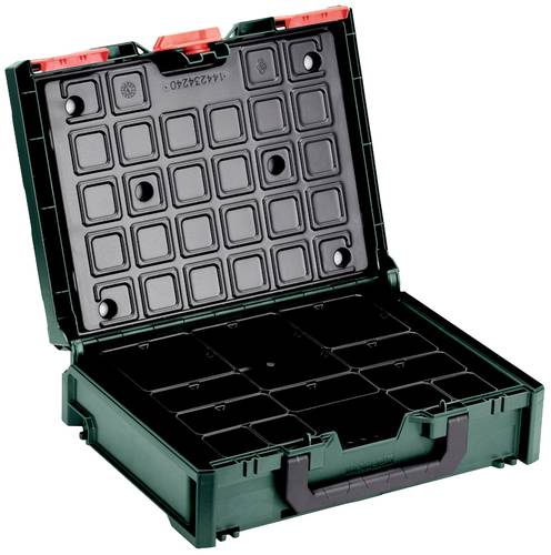 Metabo metaBOX 118 Organizer 626897000 Maschinenkoffer ABS Grün, Schwarz (B x H x T) 396 x 118 x 29 von Metabo