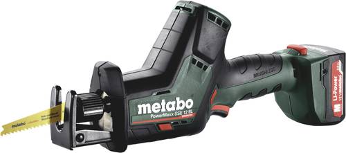 Metabo POWERMAXX SSE 12 BL Akku-Säbelsäge 602322500 inkl. 2. Akku, inkl. Koffer 12V 2.0Ah von Metabo