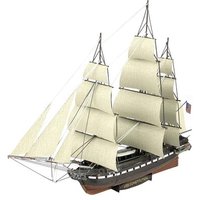 FASCINATIONS 502889 Metal Earth: Premium Series USS Constitution von Metal Earth