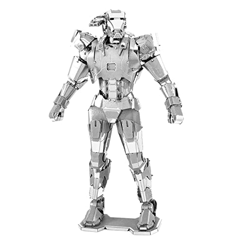 Fascinations MMS323 Metal Earth Metallbausätze - Marvel Avengers War Machine, lasergeschnittener 3D-Konstruktionsbausatz, 3D Metall Puzzle, DIY Modellbausatz mit 3 Metallplatinen, ab 14 Jahre Fascinations MMS323 Metal Earth Metallbausätze - Marvel Avengers War Machine, lasergeschnittener 3D-Konstruktionsbausatz, 3D Metall Puzzle, DIY Modellbausatz mit 3 Metallplatinen, ab 14 Jahre von Metal Earth