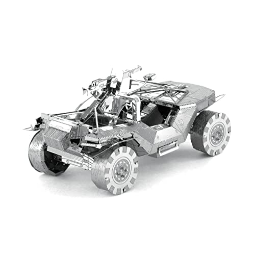 Fascinations Metal Earth MMS291 - 502695, Halo UNSC Warthog, Konstruktionsspielzeug, 2 Metallplatinen, ab 14 Jahren von fascinations