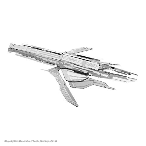 Fascinations Metal Earth MMS312 - 502690, Mass Effect Turian Cruiser, Konstruktionsspielzeug, 1 Metallplatine, ab 14 Jahren von fascinations