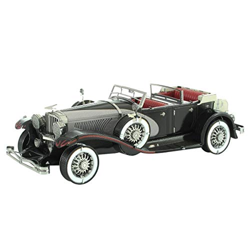 Metal Earth 3D-Puzzle Auto Duesenberg Ii Sj 1934. Fahrzeug-Metallpuzzle, Baumodelle für Erwachsene, anspruchsvolles Niveau, 10,01 x 3,99 x 2,59 cm von fascinations