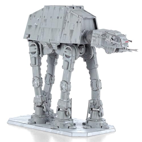 Fascinations ICX221 Metal Earth Metallbausätze - Star Wars Imperial at-at™, lasergeschnittener 3D-Konstruktionsbausatz, 3D Metall Puzzle, DIY Modellbausatz, 2.5 Metallplatinen, ab 14 Jahre von Metal Earth