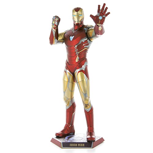 Fascinations ICX222 Metal Earth Metallbausätze - Marvel Avengers Iron Man Mark LXXXV, lasergeschnittener 3D-Konstruktionsbausatz, 3D Metall Puzzle, DIY Modellbausatz, 2.25 Metallplatinen, ab 14 Jahre von Metal Earth
