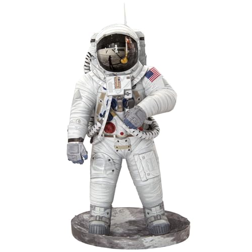 Fascinations PS2016 Metal Earth Metallbausätze - Raumfahrt Apollo 11 Astronaut, lasergeschnittener 3D-Konstruktionsbausatz, 3D Metall Puzzle, DIY Modellbausatz mit 2.5 Metallplatinen, ab 14 Jahre von Metal Earth