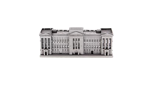 Metal Zone Buckingham Palace 3D-Puzzle aus Metall, Buckingham Palace, Architektur, 3D-Metallpuzzle für Erwachsene, 9,8 x 3,5 x 3,8 cm von Metal Zone