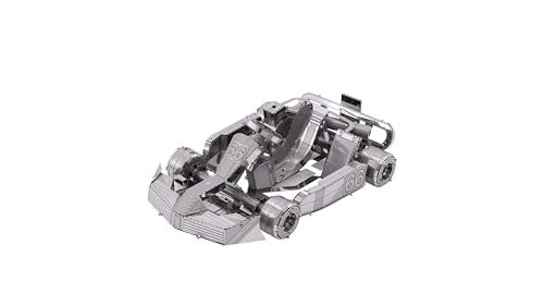 Metal Zone Kart 3D-Puzzle, Metallauto, Modellauto, Metall zum Bauen, 3D-Puzzle, Metall, für Erwachsene, 11 x 6,8 x 3,5 cm von Metal Zone