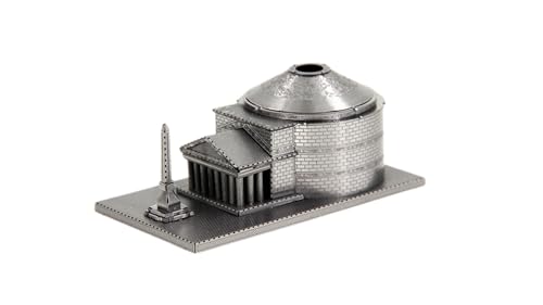 Metal Zone Panteon Roma 3D-Puzzle aus Metall, Modell Panteon von Agripa, Architektur-3D-Metallpuzzle für Erwachsene, 9,82 x 6 x 5,25 cm von Metal Zone