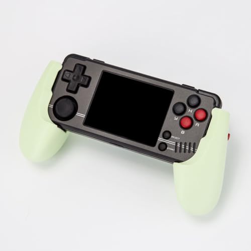 Metalakaer Custom DIY Handle for Miyoo A30 Retro Portable Handheld Game Console (Mint Green) von Metalakaer