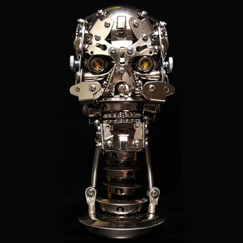 Metalkitor 3D-Metall-Puzzles für Erwachsene, Skelett-Modellbausatz – Steampunk DIY Ornament Schädel – Montage Handwerk Gehirn Teaser – perfekte Raumdekoration und Geschenkwahl, 240+ Teile Metalkitor 3D-Metall-Puzzles für Erwachsene, Skelett-Modellbausatz – Steampunk DIY Ornament Schädel – Montage Handwerk Gehirn Teaser – perfekte Raumdekoration und Geschenkwahl, 240+ Teile von Metalkitor