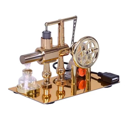 Stirling Engine Generator Dampfmaschine Modell für Physik Experimente von Metalkitor