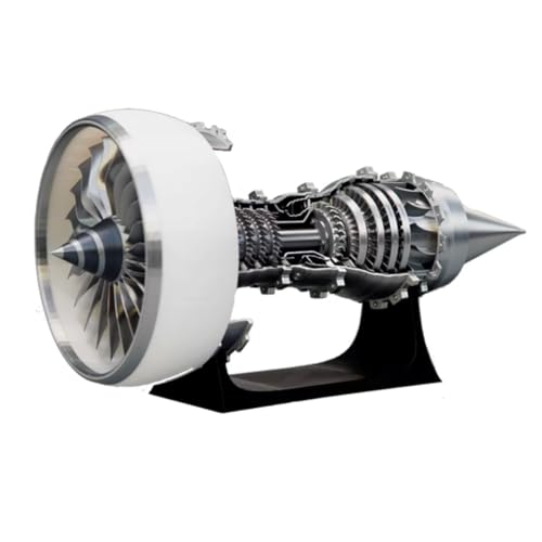 TR900 Großer Turbofan-Motormodellbausatz mit einstellbarer Geschwindigkeit und LED-Beleuchtung – Maßstab 1:16 A380 Motormodellbausätze (47 cm/18,5 Zoll) von Metalkitor