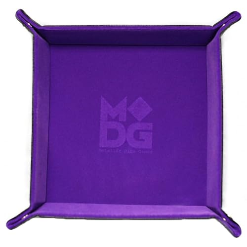 Dice Tray - Purple von Metallic Dice Games