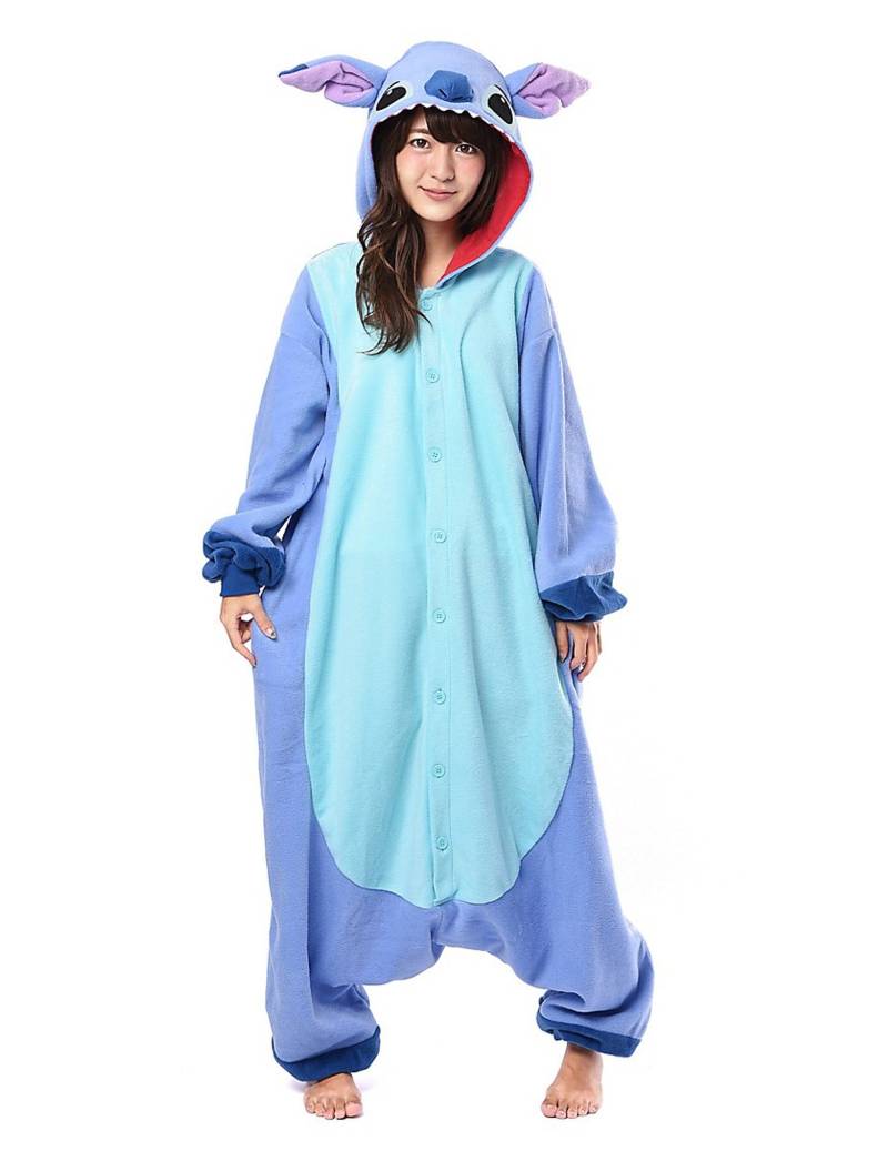 Stitch-Kostüm Kigurumi Lilo und Stitch blau von METAMORPH GmbH