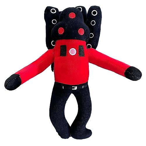 Metaparty Skibidi Toiletten-Plüschtier Titan Tv Man Stuffed Toys Speakerman Figuren Kuscheltier Kreatives Skibidi Titan Speakerman Stuffed Toys Toilet Cartoon Plush Doll von Metaparty