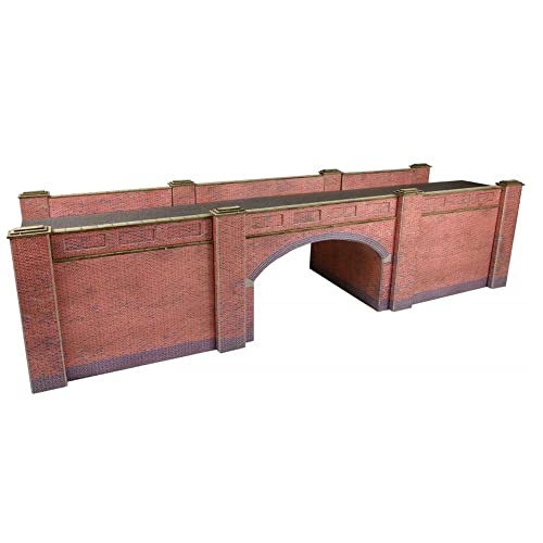 Brick Style Railway Bridge OO Gauge Metcalfe Card Kit PO246 by Metcalfe von Metcalfe