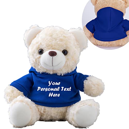 MeterBear Teddybär mit Personalisierter Text für ValentinsGeschenke für ihn Geschenke für Frauen Weihnachten Geburtstagsgeschenk ValentinsGeschenke für sie Besondere ValentinsGeschenkee (20cm) von MeterBear