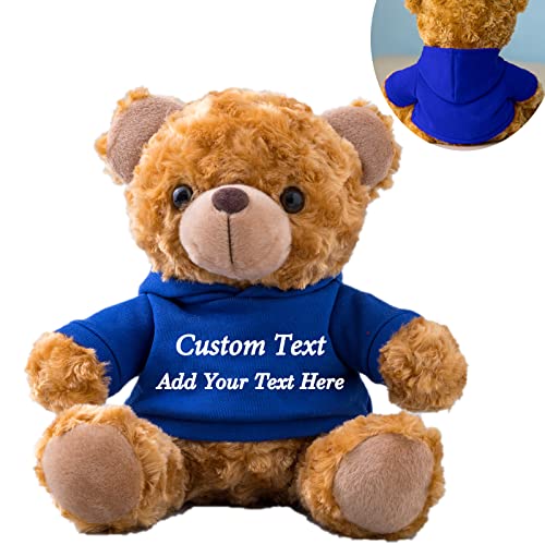 MeterBear Teddybär mit Personalisierter Text Geschenke für Männer Weihnachten/Geburtstagsgeschenk Besondere (20cm) von MeterBear