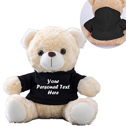 MeterBear Teddybär mit Personalisierter Text für ValentinsGeschenke für ihn Geschenke für Frauen Weihnachten Geburtstagsgeschenk ValentinsGeschenke für sie Besondere ValentinsGeschenkee (20cm) von MeterBear