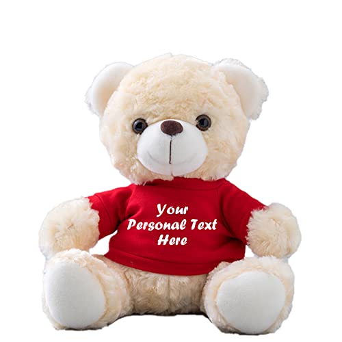 Personalisierter Geschenke Teddybär mit Text als ValentinsGeschenke für sie Geschenke für Männer Weihnachten Geburtstagsgeschenk für Männer Es Mir Leid Geschenke für sie (20cm) von MeterBear