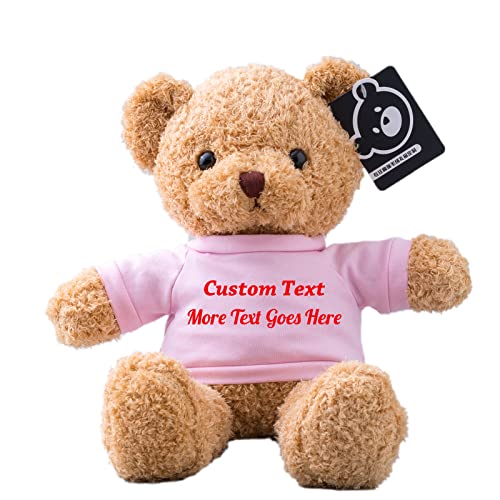 Personalisierter Geschenke Teddybär mit Text als ValentinsGeschenke für sie Geschenke für Männer Weihnachten Geburtstagsgeschenk für Männer Es Mir Leid Geschenke für sie (30cm) von MeterBear