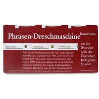 Die Phrasen-Dreschmaschine Die Phrasen-Dreschmaschine von MeterMorphosen GmbH