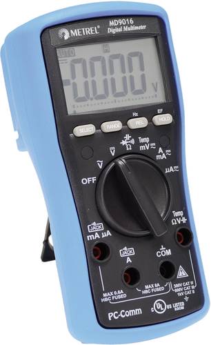 Metrel MD 9016 SN Hand-Multimeter digital CAT II 1000 V, CAT III 600V Anzeige (Counts): 6000 von Metrel