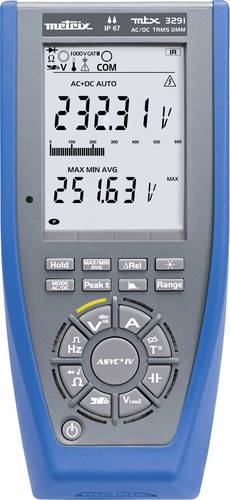 Metrix MTX3291 Hand-Multimeter digital CAT III 1000 V, CAT IV 600V Anzeige (Counts): 60000 von Metrix