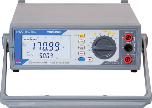 Metrix MX 5060 Tisch-Multimeter digital, analog CAT III 1000V Anzeige (Counts): 60000 von Metrix