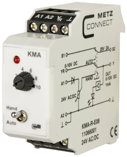 Metz Connect Analogwert-Geber 24, 24 V/AC, V/DC (max) 11066001 1St. von Metz Connect