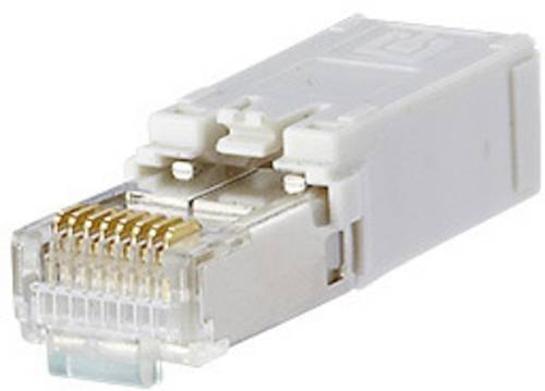 Metz Connect E-DAT Industry RJ45 1401500810-I Stecker, gerade Polzahl 8P8C Hellgrau 1St. von Metz Connect