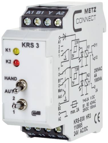 Metz Connect Schwellwertschalter 24, 24 V/AC, V/DC (max) 1 Wechsler 110665 1St. von Metz Connect