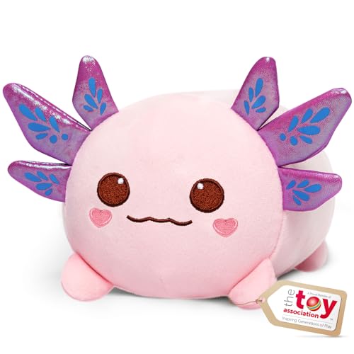 Mewali 16'' Weiches Rosa Axolotl-Kuschelkissen – Niedliches Schmuse-Axolotl-Stofftier, Quetschbares Plüschtier für Kinder, Erwachsene und Plüschtierliebhaber, perfekt zum Kuscheln und Entspannen Mewali 16'' Weiches Rosa Axolotl-Kuschelkissen – Niedliches Schmuse-Axolotl-Stofftier, Quetschbares Plüschtier für Kinder, Erwachsene und Plüschtierliebhaber, perfekt zum Kuscheln und Entspannen von Mewaii