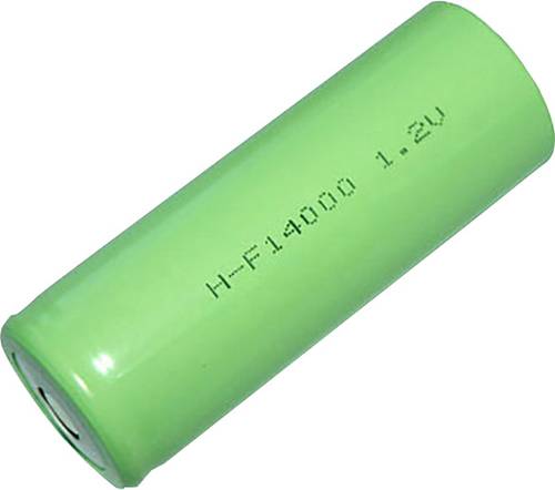 Mexcel -F14000 Spezial-Akku 3/2 D hochstromfähig, Flat-Top NiMH 1.2V 14000 mAh von Mexcel