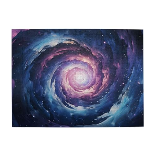 Mexpekil Cloud Space Galaxy 500 Teile Puzzle für Erwachsene Holzpuzzles Erwachsene Puzzle Lernspiele für Erwachsene Geschenke Wohnkultur von Mexpekil