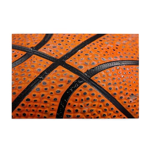 Mexpekil Puzzles für Erwachsene 1000 Teile Vintage Sport Basketball Spitze Holzpuzzles Herausfordernde Puzzlespiele für Erwachsene Jugendliche Geschenke von Mexpekil